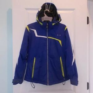 Obermeyer Woman’s Size 4 Blue Ski Jacket Coat